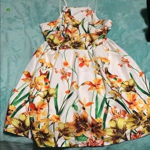 Short floral dress